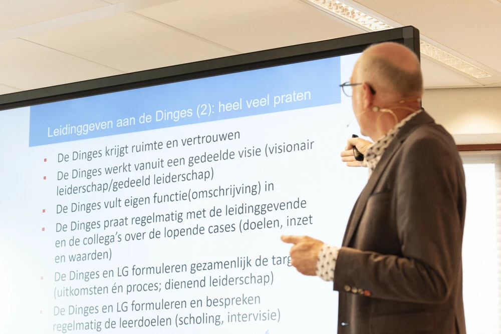 VU-docent en onderzoeker Hans Bosselaar en De Dinges